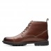 Мужские ботинки Clarks Bowzer Cap 26163847, коричневые