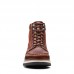 Мужские высокие топсайдеры Clarks Durston Hi 26162306, коричневые