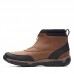 Мужские ботинки на молнии Clarks Grove Zip II 26163586, коричневые