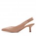 Женские туфли с закрытым мыском/открытой пяткой Clarks Violet55 Sling 26165969, бежевые