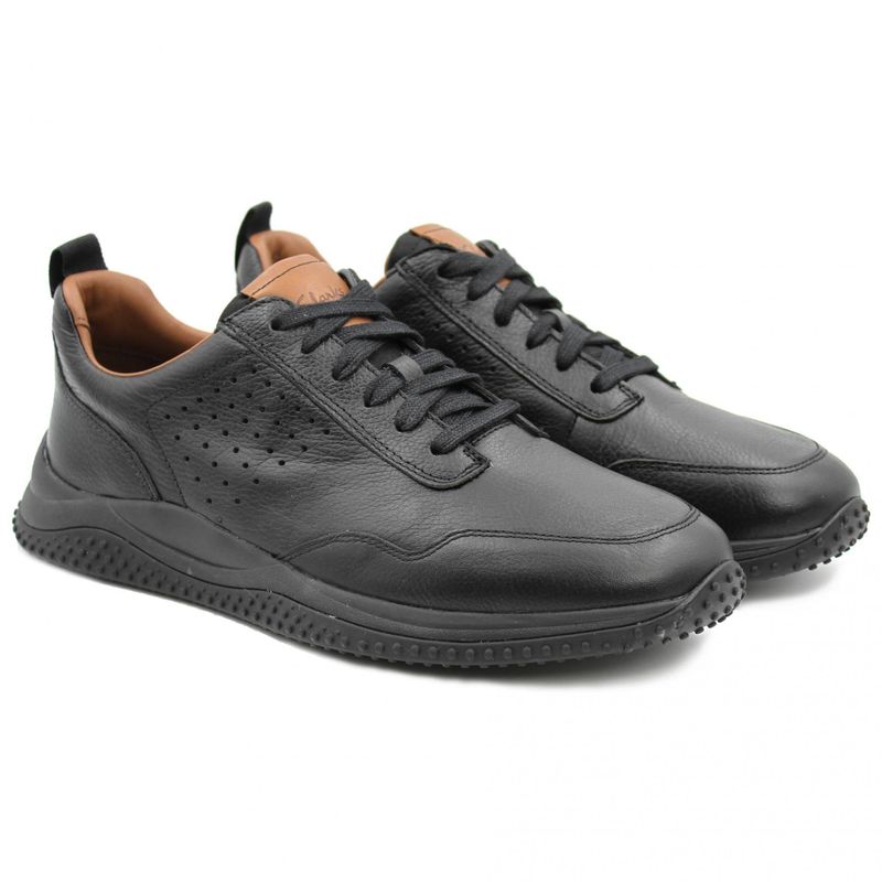 Мужские кроссовки Clarks Puxton Lace 26157837, черные