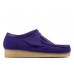 Женские полуботинки Clarks Wallabee. 26151236, фиолетовые