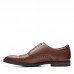 Мужские оксфорды брогированные Clarks CitiStrideWing 26165502, коричневые