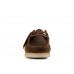 Женские полуботинки Clarks Wallabee. 26155544, коричневые