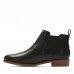 Женские челси Clarks Taylor Shine 26111965, черные