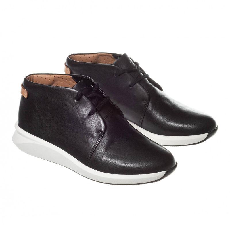 Женские ботинки Clarks Un Rio Mid 26145240, черные Женские ботинки Clarks Un Rio Mid 26145240, черные